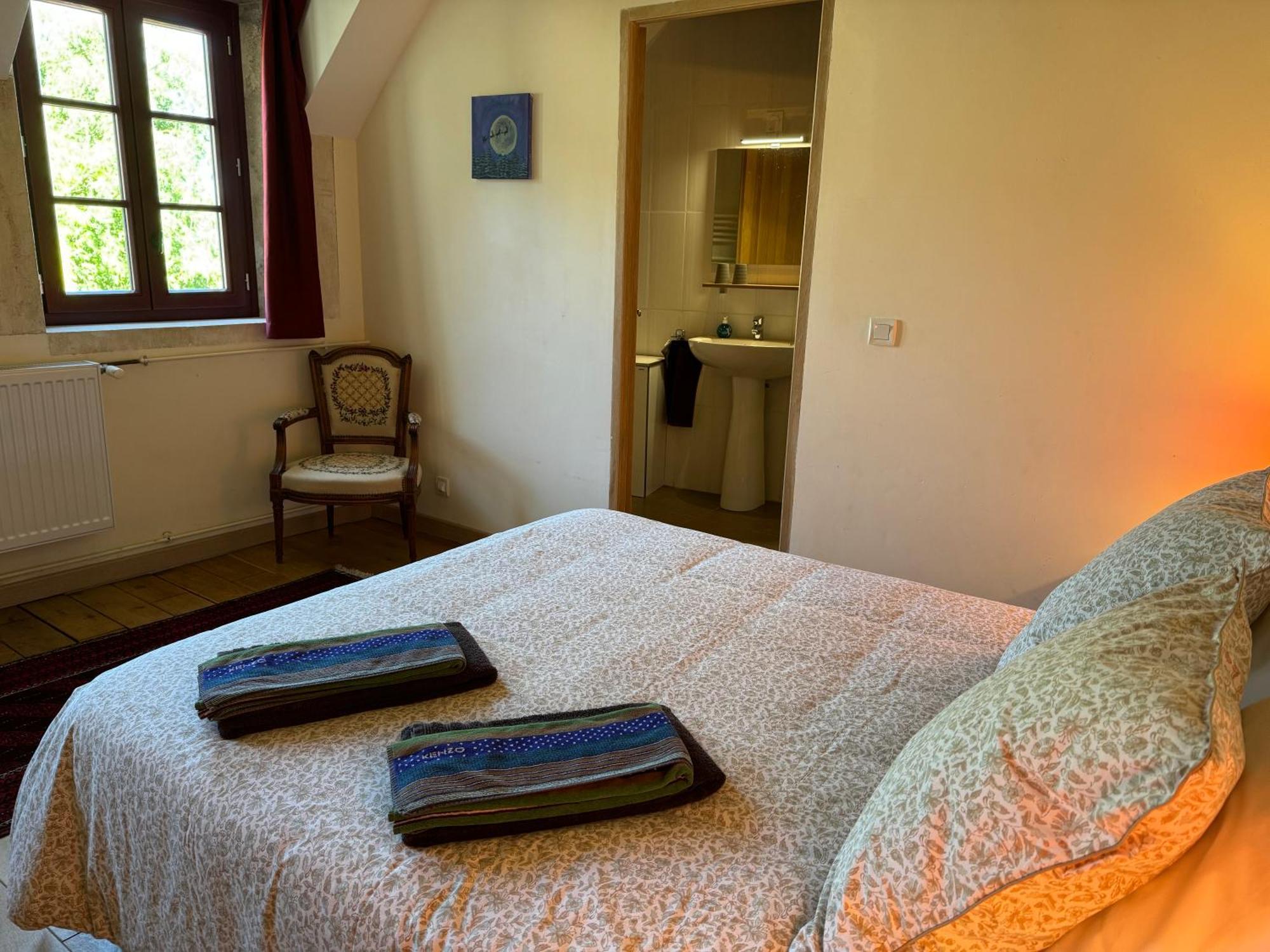 Maison Forte Perreuse Treigny Bagian luar foto